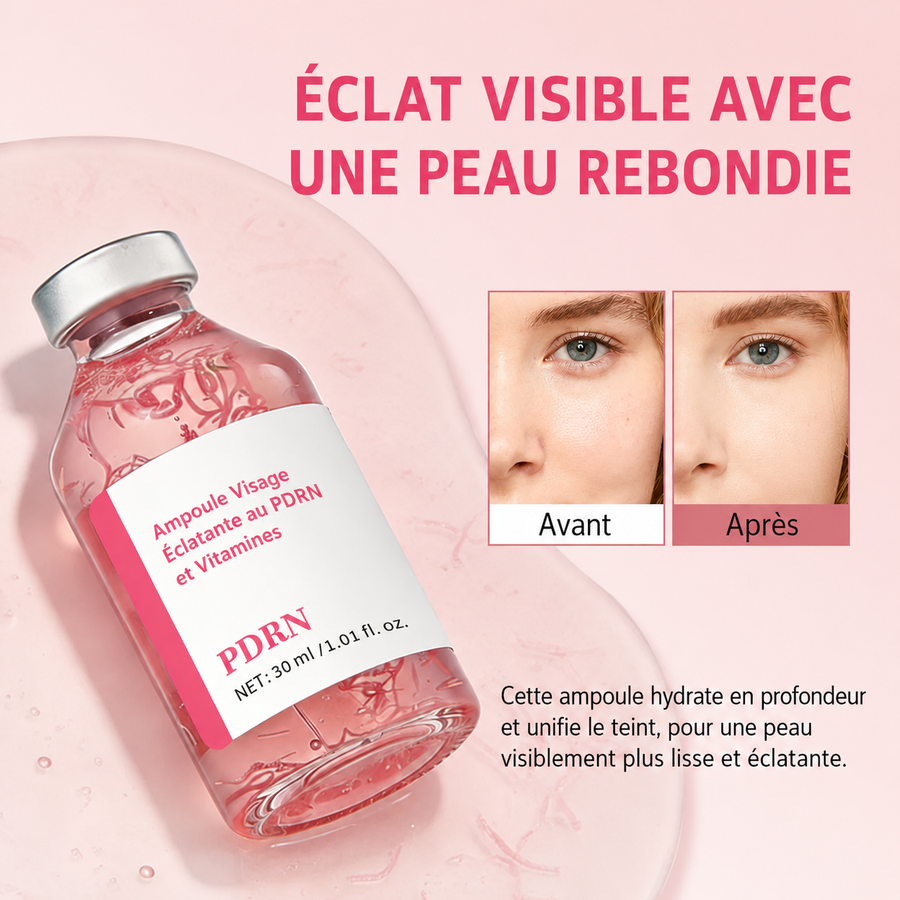 Ampoule Visage Éclatante au PDRN & Vitamines