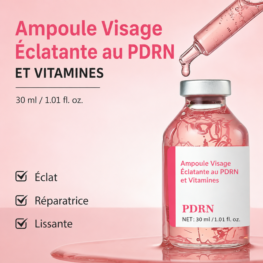 Ampoule Visage Éclatante au PDRN & Vitamines