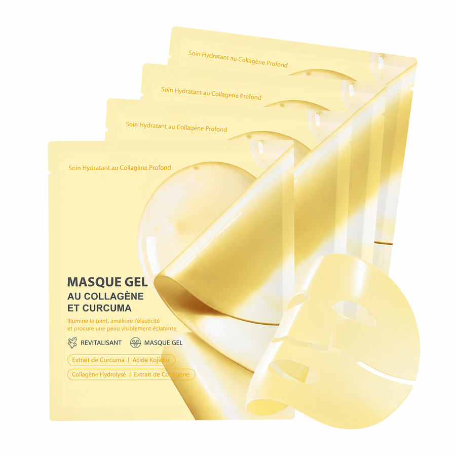 Masque Gel au Collagène & Curcuma