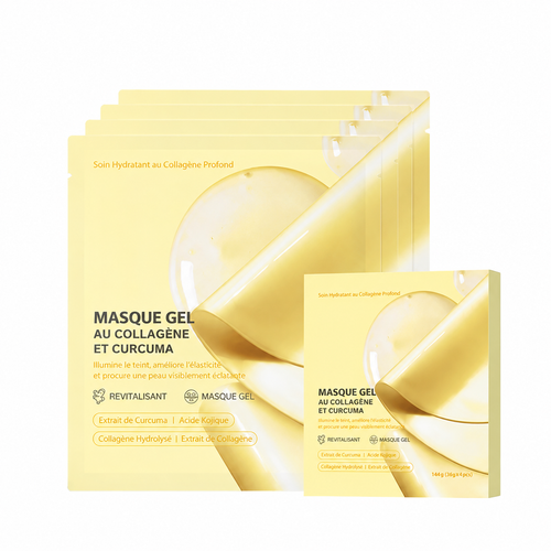 Masque Gel au Collagène & Curcuma