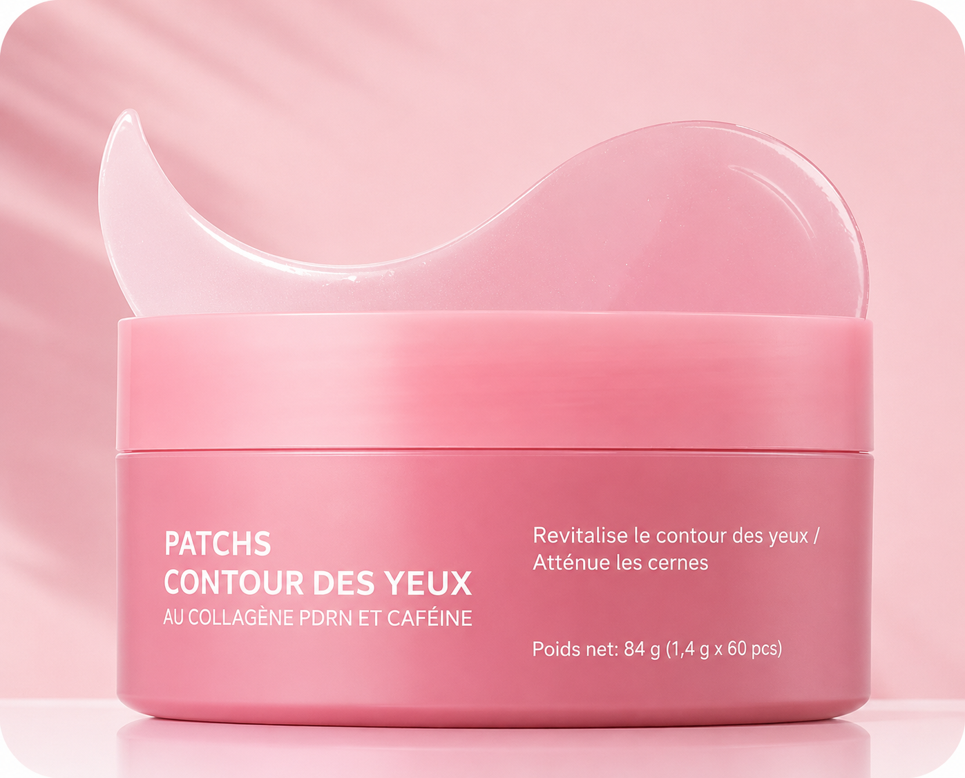 Patchs Contour des Yeux au Collagène PDRN & Caféine (60 patchs)