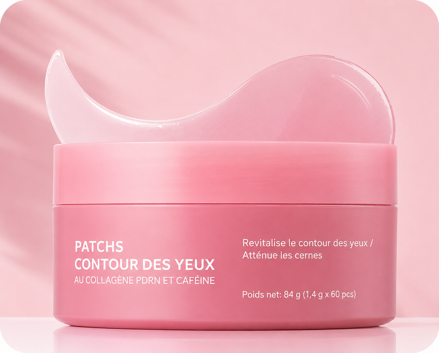 Patchs Contour des Yeux au Collagène PDRN & Caféine (60 patchs)