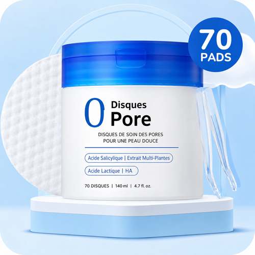 Disques Pore — Soin Exfoliant AHA · BHA · PHA (70 disques)