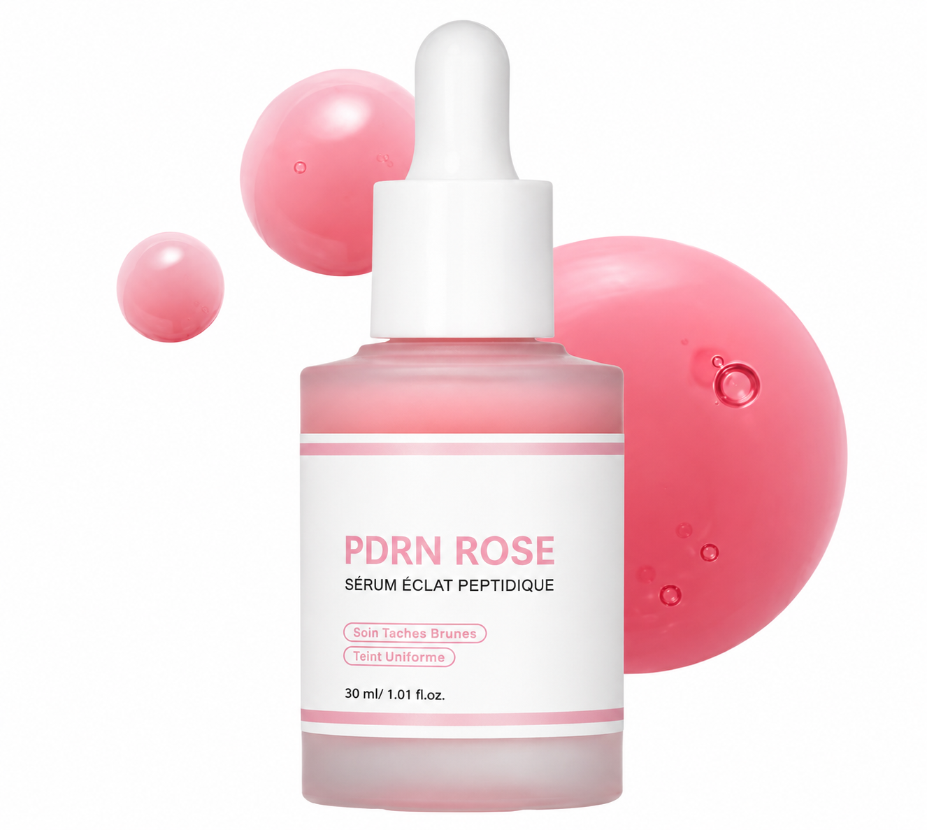PDRN Rose — Sérum Éclat Peptidique
