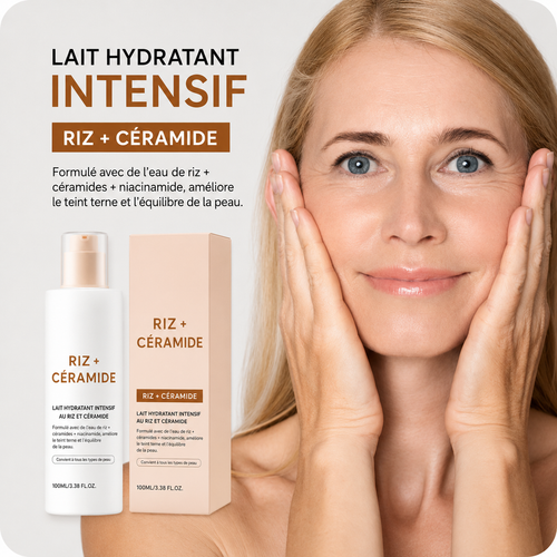 Lait Hydratant Intensif au Riz & Céramide