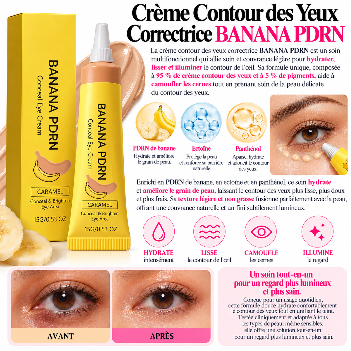 Anti cerne 2 en 1