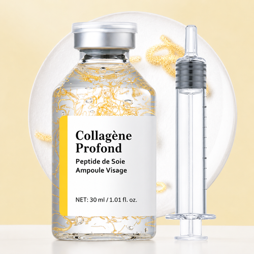 Collagène Profond — Ampoule Visage au Peptide de Soie