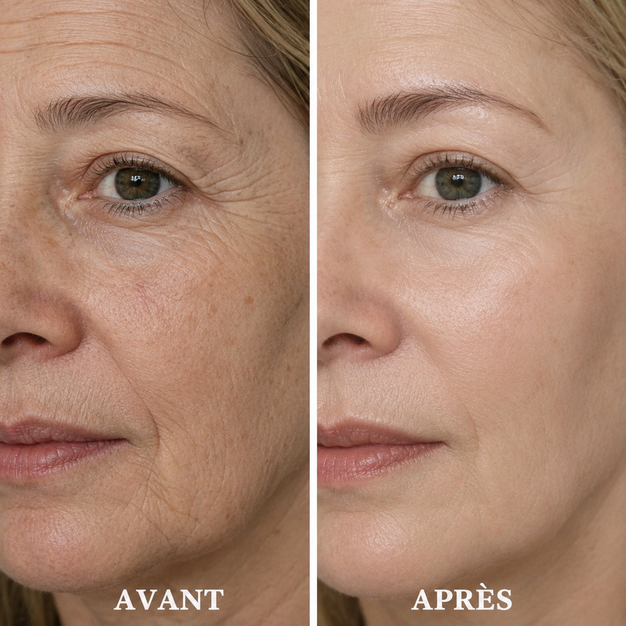 Collagène Profond — Ampoule Visage au Peptide de Soie