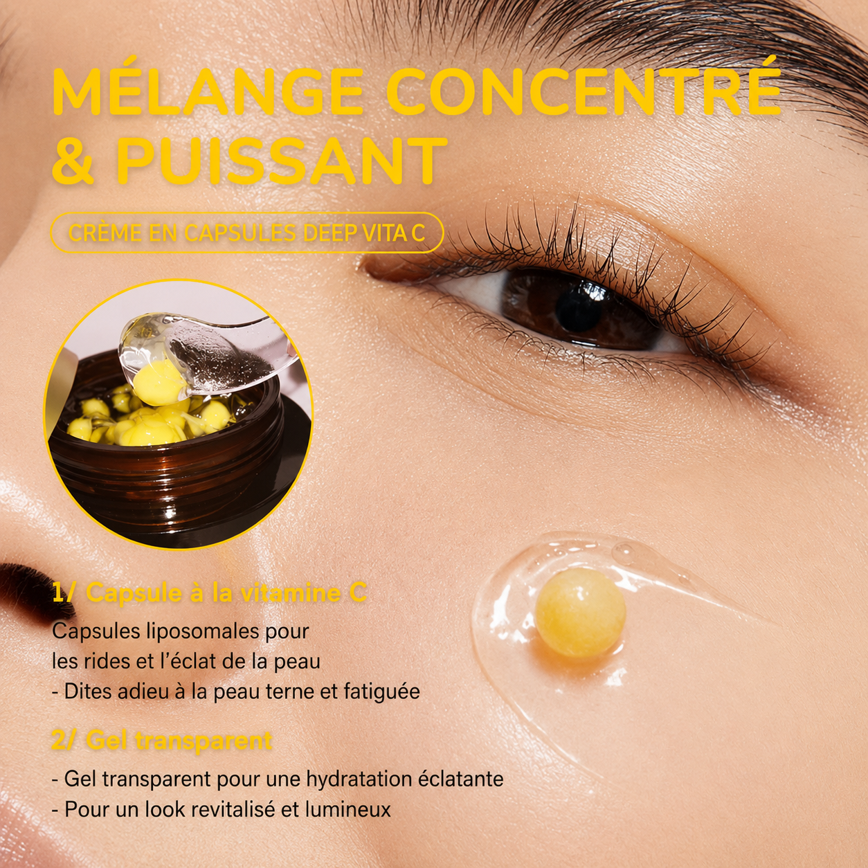 Soin Éclat — Crème en Capsules Vitamine C