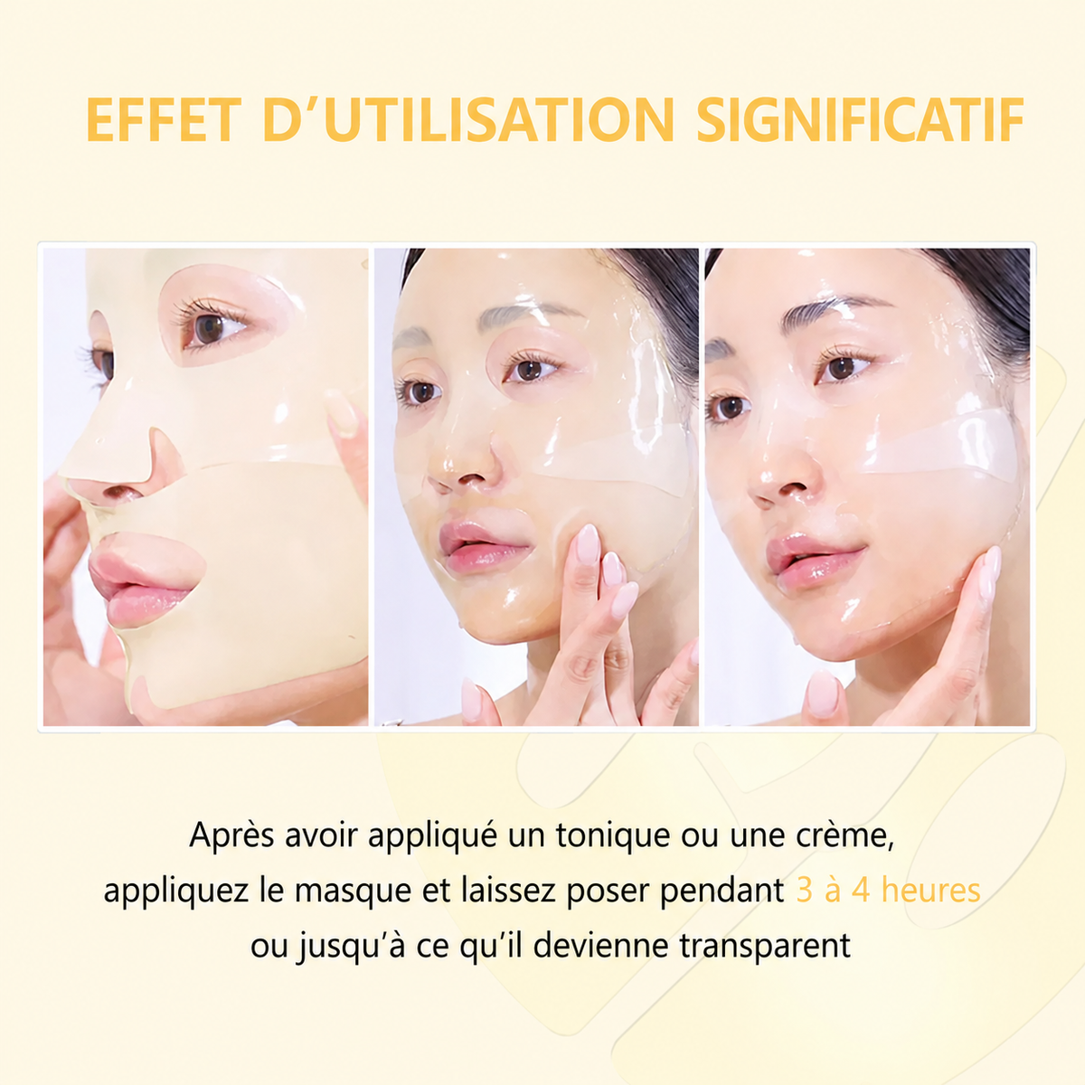 Masque Gel au Collagène & Curcuma
