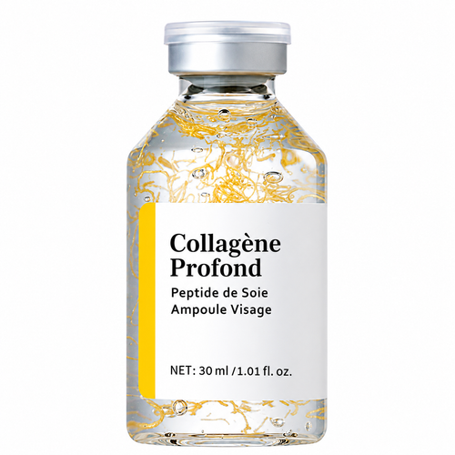 Collagène Profond — Ampoule Visage au Peptide de Soie