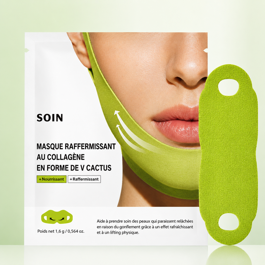 Masque Lifting V-Shape — Collagène Cactus